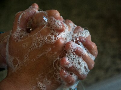 Bubbles hygiene wash photo