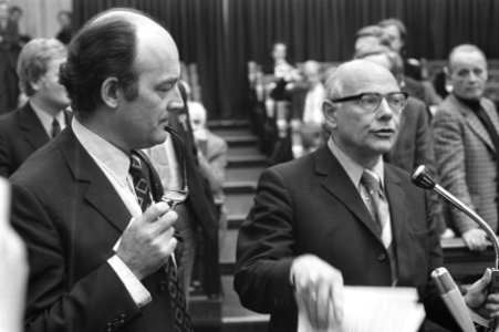 Algemene beschouwingen Tweede Kamer , Aantjes en Den Uyl, Bestanddeelnr 925-9462