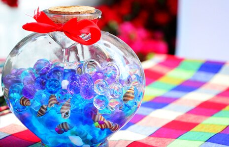 Sea world color glass