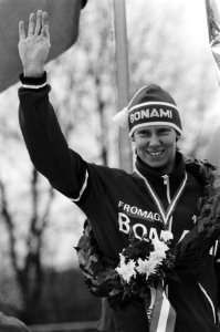 Alie Boorsma op het erepodium, Bestanddeelnr 932-4920