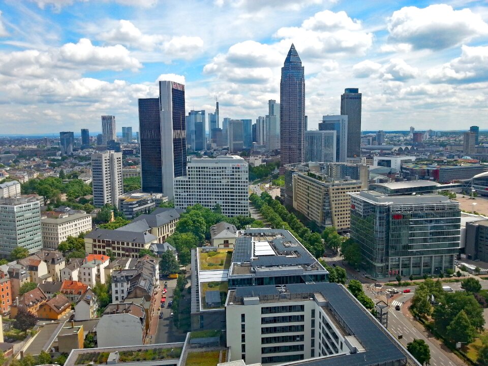 Skyline skyscraper outlook