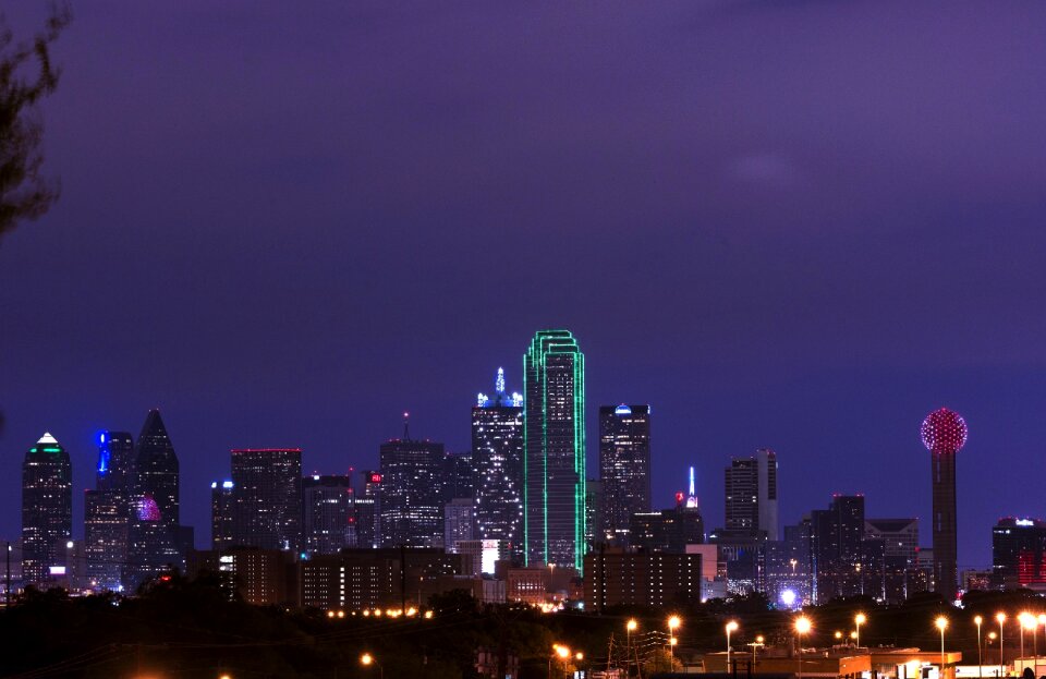 Downtown cityscape texas