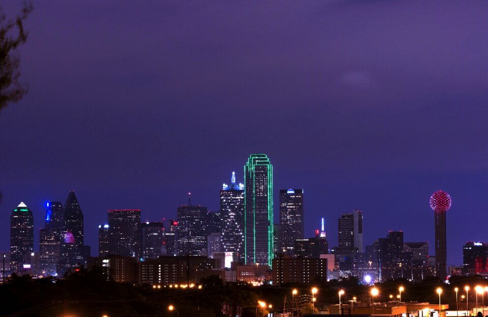 Downtown cityscape texas photo