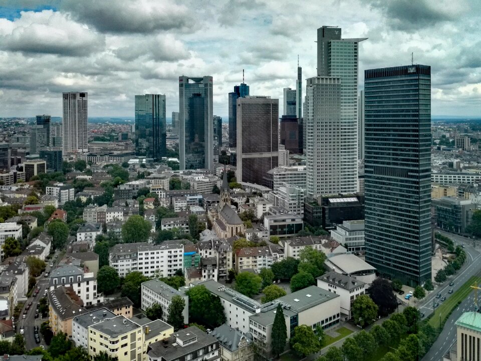 Skyline skyscraper outlook