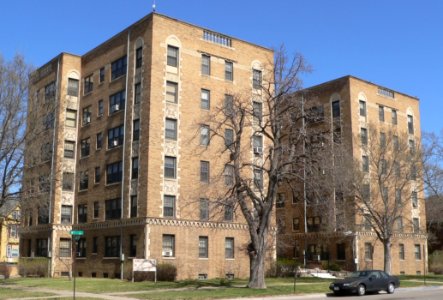 Alhambra Apartments (Sioux City) from SW 1