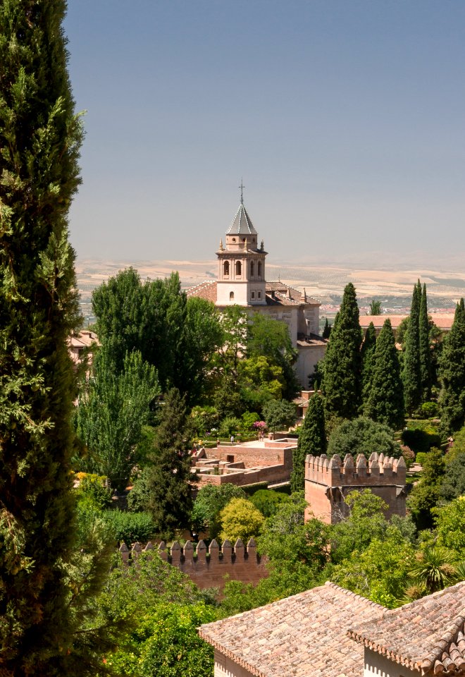 Alhambra church Granada Spain