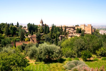 Alhambra from Generalife 2012 photo