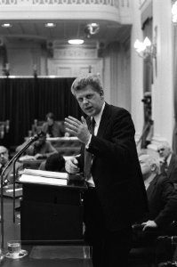 Algemene beschouwingen Tweede Kamer minister Duisenberg spreekt, Bestanddeelnr 928-1969