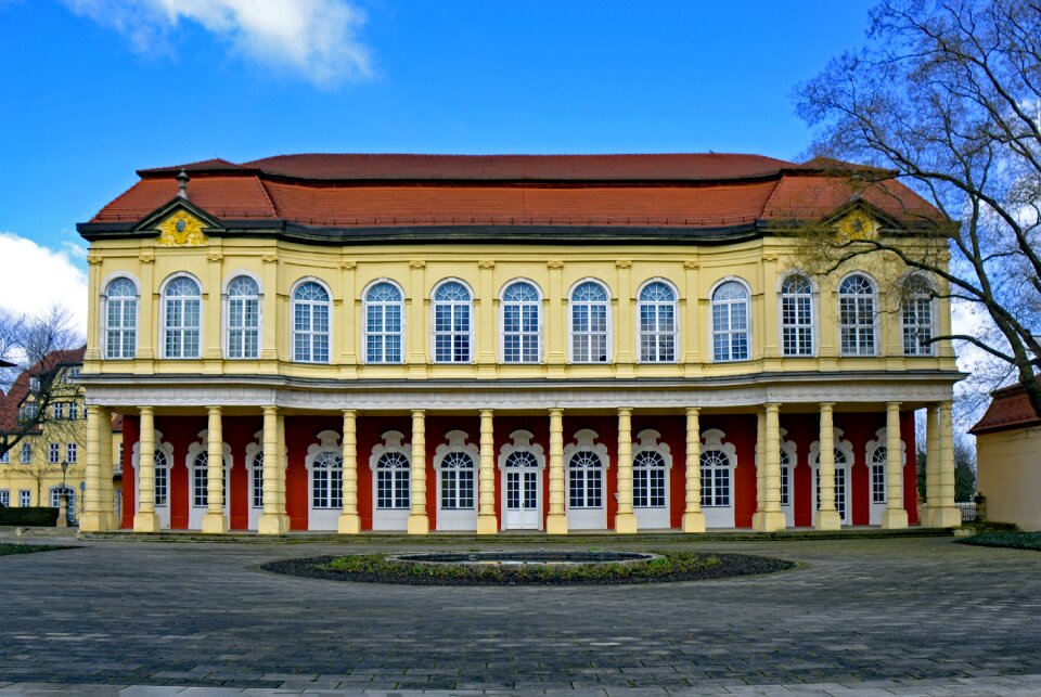 Castle garden pavilion historic center