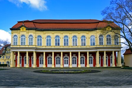 Castle garden pavilion historic center