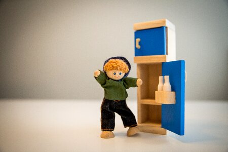 Child dairy refrigerator