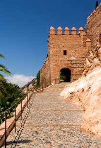 Alcazaba, main entrance, Almeria, Spain