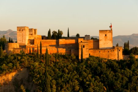 Alcazaba, Alhambra, Granada, Spain photo