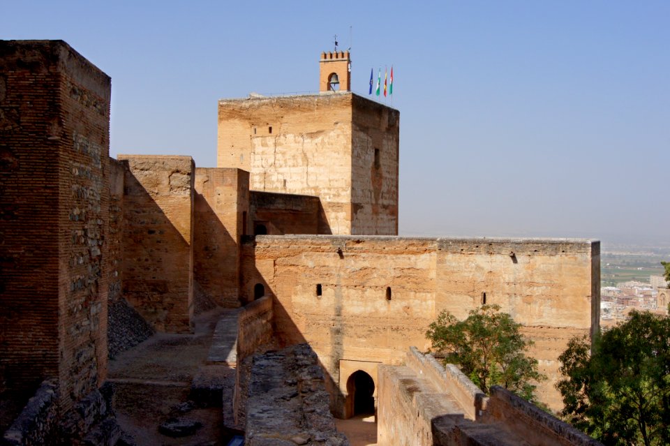 Alcazaba remparts Alhambra Grenade