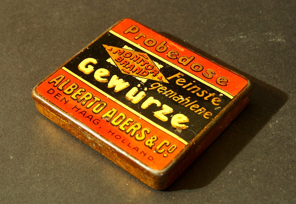 Alberto Aders & Co, Gewürze blikje, pic2