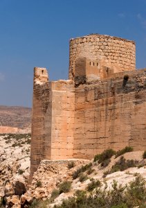 Alcazaba tower, Almeria, Spain