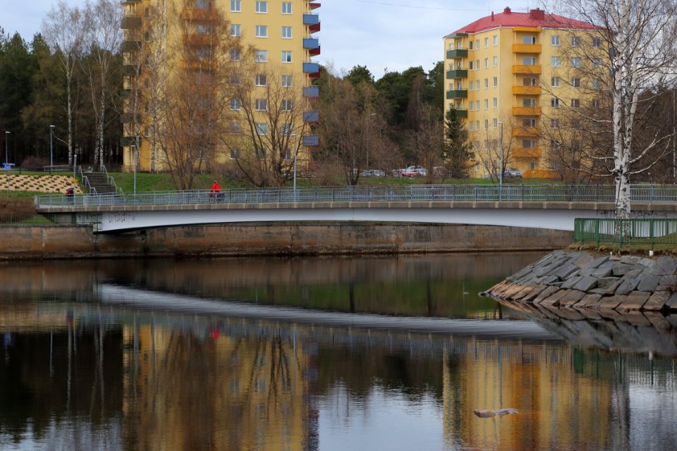 Alakanava Pedestrian and Bicycle Bridge Oulu 20190511 02