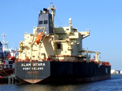 Alam Bitara IMO 9181003 p1 at Port of Amsterdam, Holland 09-Sep-2006