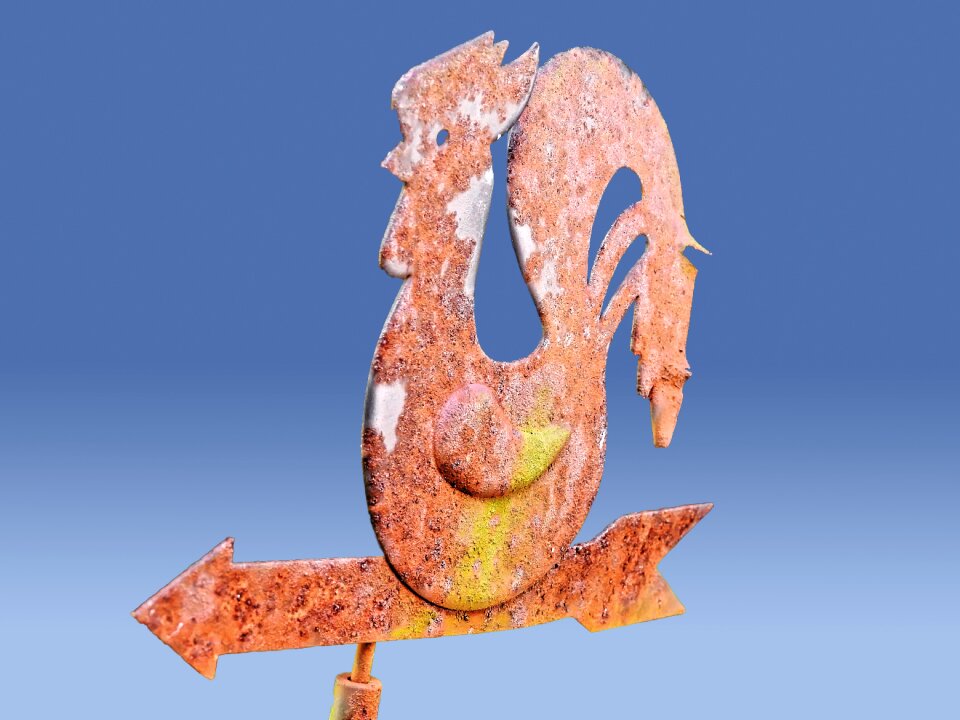 Rust wind direction metal
