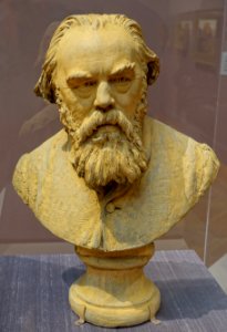 Albert Ludovici by Aime-Jules Dalou, 1873, terracotta - California Palace of the Legion of Honor - San Francisco, CA - DSC02937