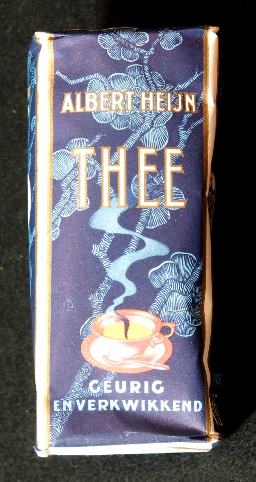 Albert Heijn thee blauwe verpakking, foto 2