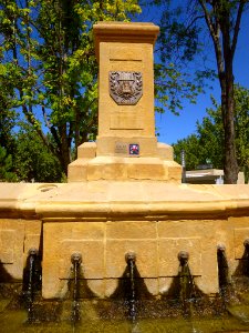 Alcañiz - Glorieta de don Telmo Lacasa, Fuente de los 72 caños 4