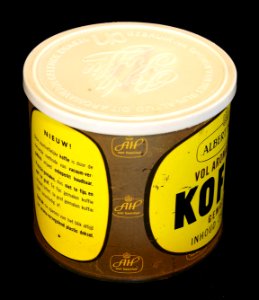 Albert Heijn 250gram vol aromatische Koffie blik, foto4