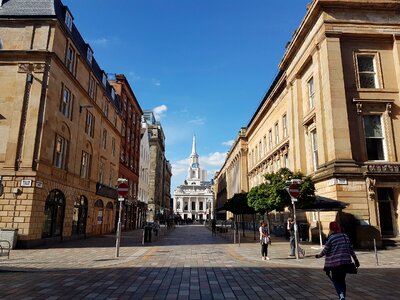 Scotland town old photo