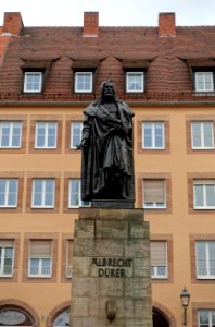Albrecht-Dürer-Denkmal - Nuremberg, Germany - DSC02017