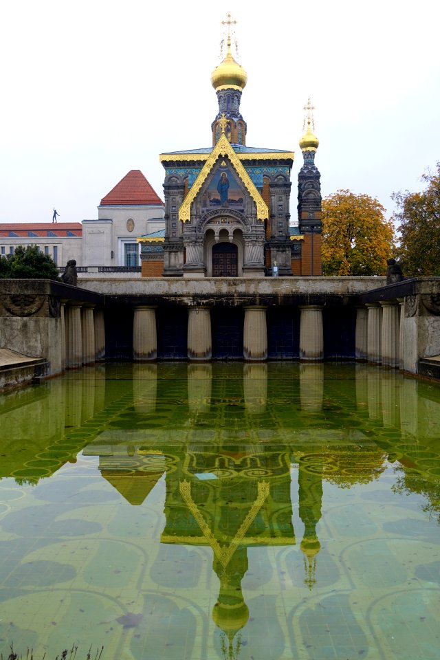 Albin-Müller-Becken - Mathildenhöhe - Darmstadt, Germany - DSC01500
