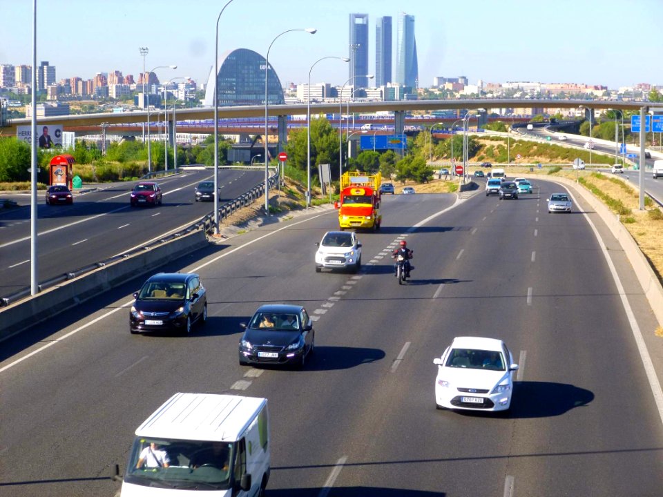 Alcobendas - La A-1 a la altura de La Moraleja (Alcobendas, Madrid) 2