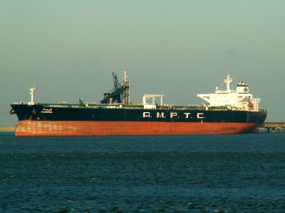 Aldawha - IMO 9127148 - Callsign A7GQ p1 at the '8e Petroliumhaven', Port of Rotterdam, Hollad 25-Feb-2006