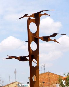 Alfaro - Monumento a las cigueñas 2