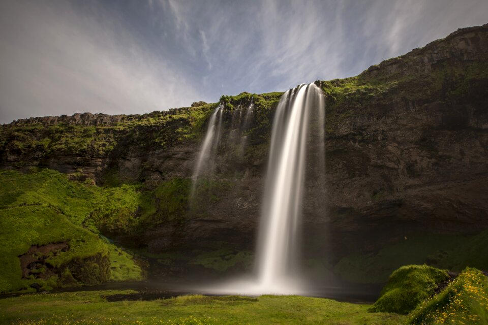 Seljalandsfoss waterfall iceland