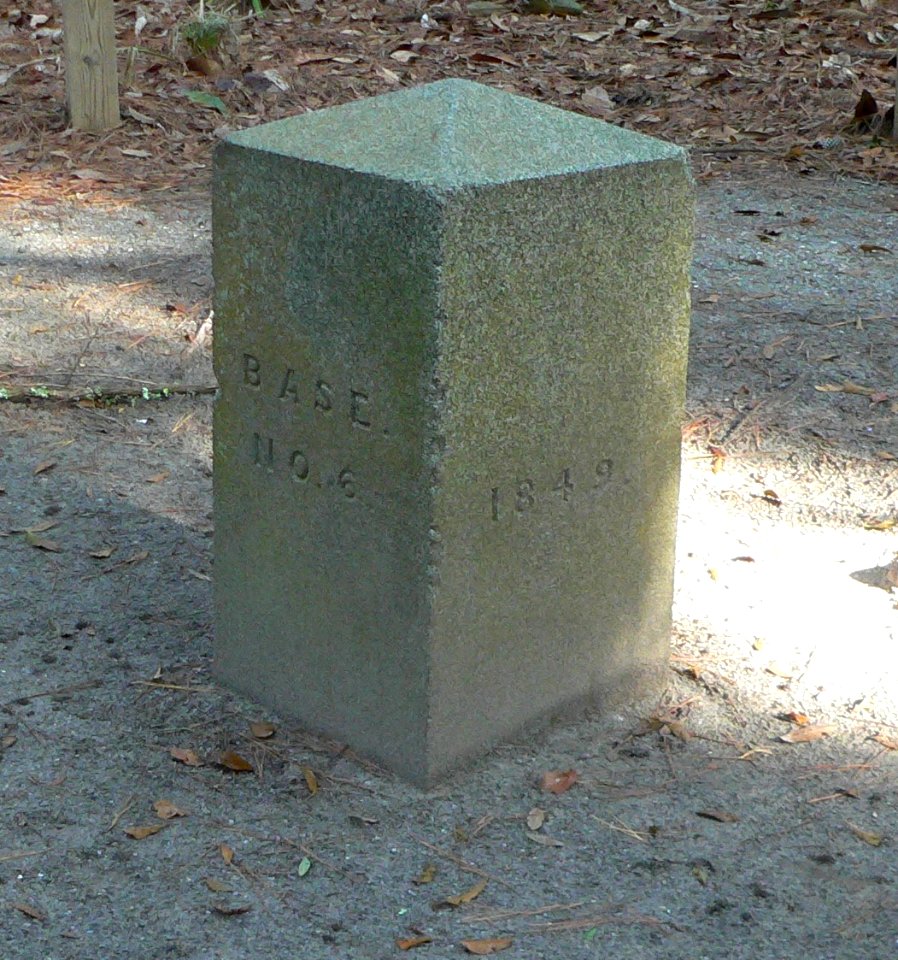 Alexander Bache Survey Line W marker 3