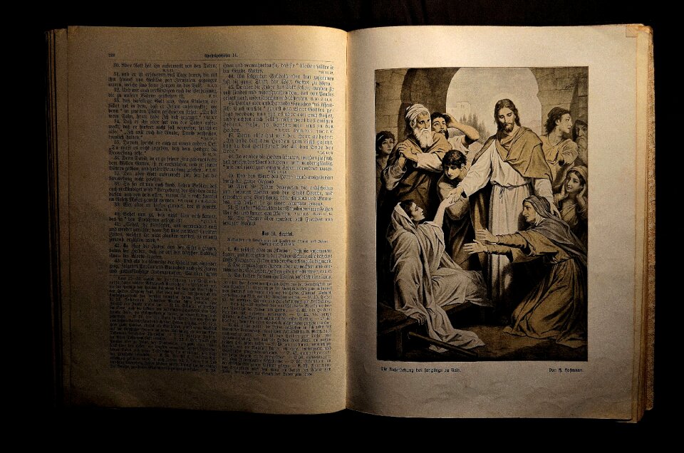 Holy scripture faith jesus