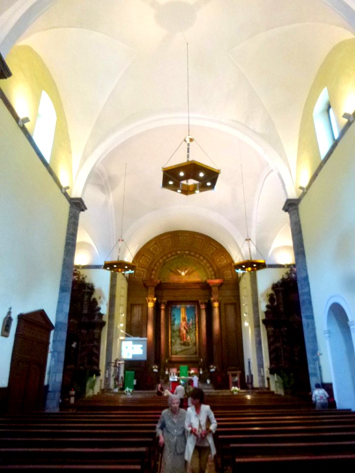 Alegia - Iglesia de San Juan Bautista, interior 02