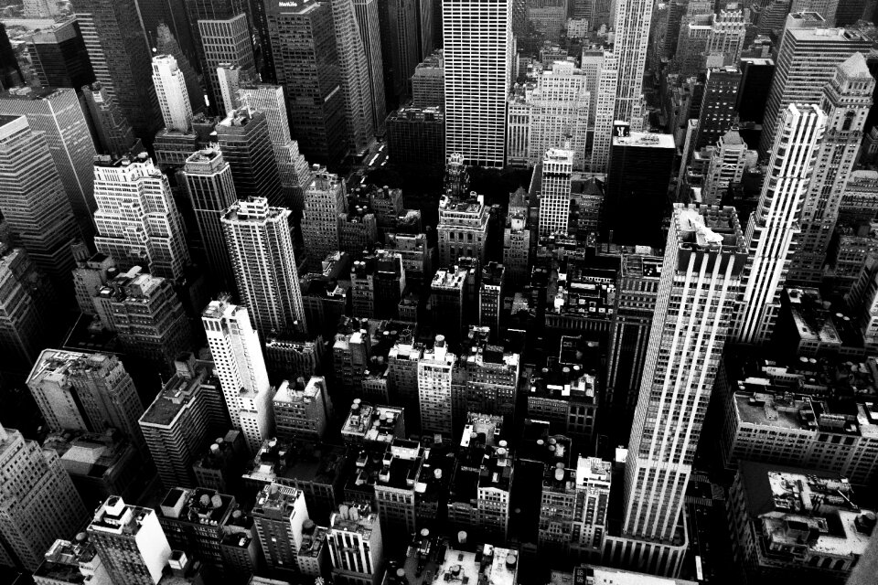 Usa skyscraper skyline
