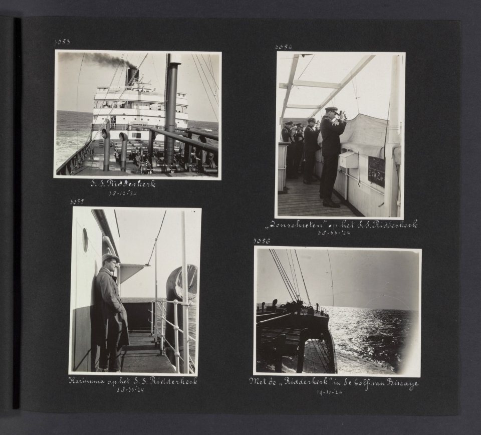 Albumblad met vier foto's, Bestanddeelnr 26 29
