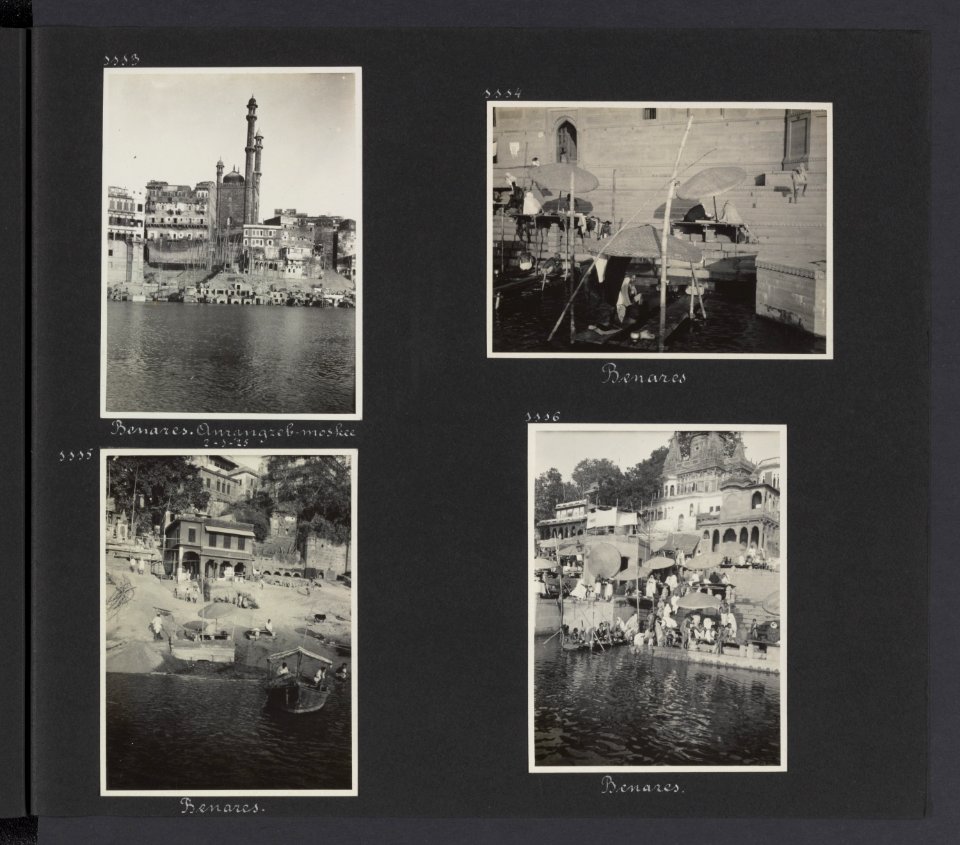 Albumblad met vier foto's, Bestanddeelnr 26 59