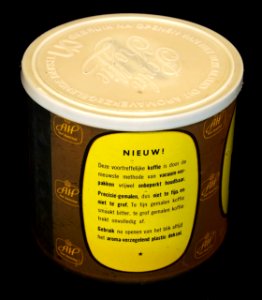 Albert Heijn 250gram vol aromatische Koffie blik, foto3