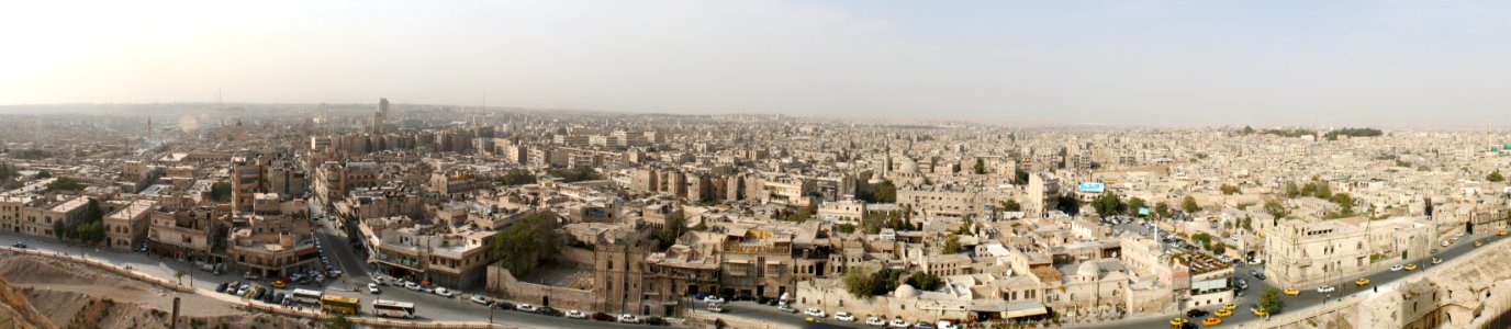 Aleppo Panorama From Citadel