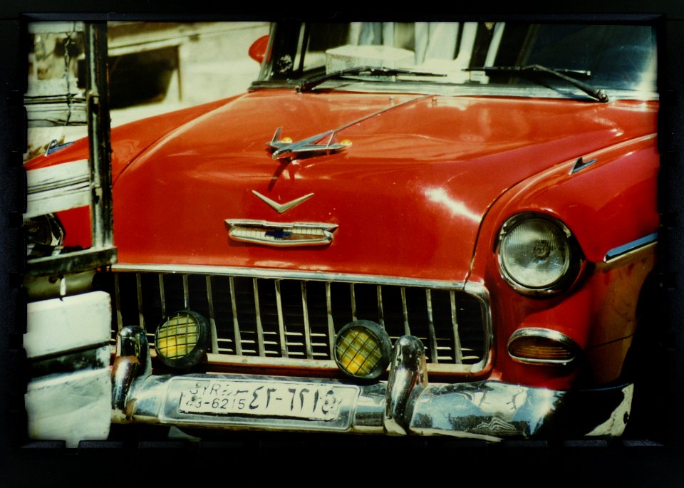 Aleppo Syria. Chevrolet Del Ray detail. Spielvogel Archiv