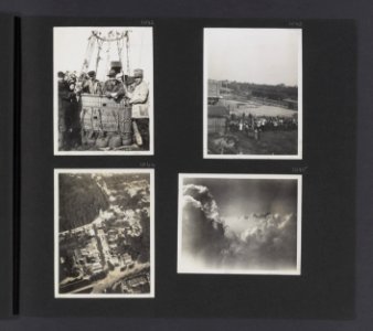 Albumblad met vier foto's, Bestanddeelnr 26 19