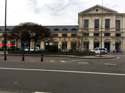 Alerte à la bombe en gare de Namur le 17 mars 2017 - Périmètre de la police 02