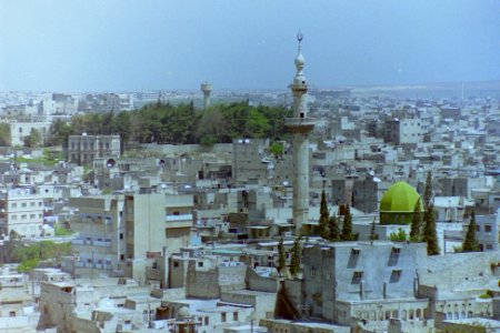 Aleppo View from citadel. Spielvogel 1996