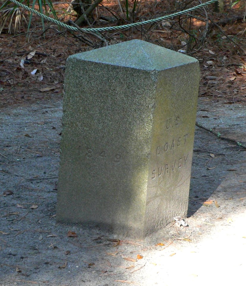 Alexander Bache Survey Line W marker 2