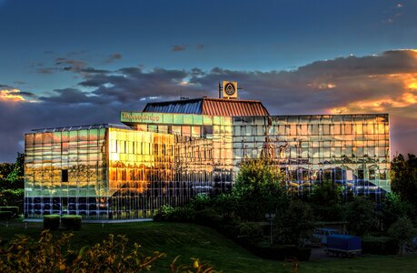 Office building glass modern architecture