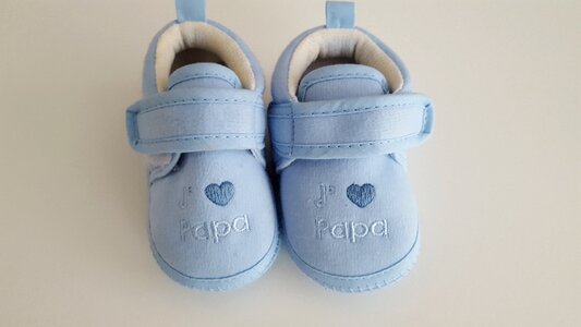 Mode slippers baby photo