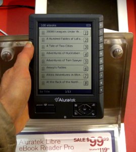 Aluratek Libre eBook Reader Pro jeh